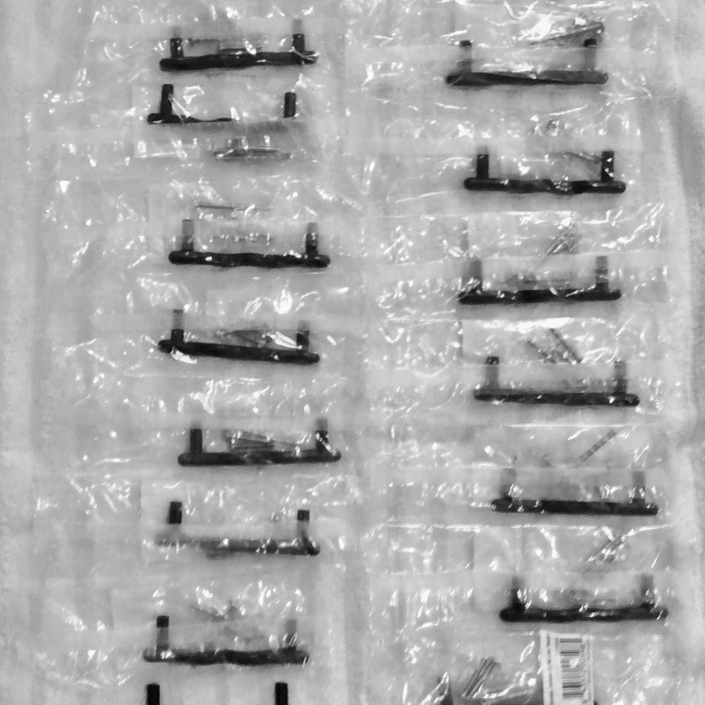 Lot of 16 Elements Cabinet Pulls *BLACK*